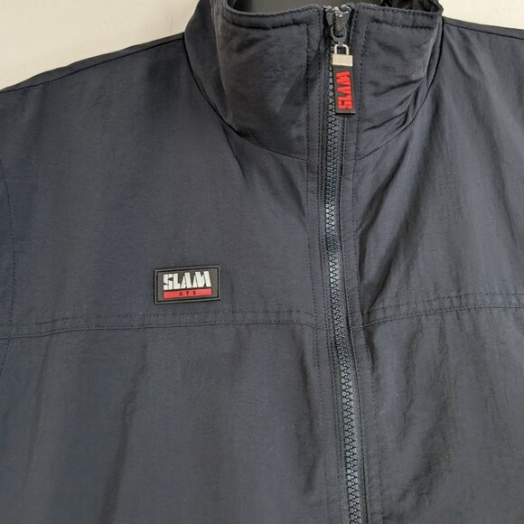 SLAM ATS Vest Mens M Black Full Zip Zip Pockets Lining Logo Work Outdoors Active - Picture 4 of 16
